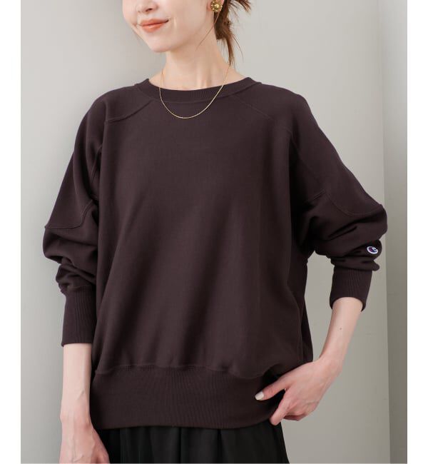 SLOBE IENA「《予約》Champion/チャンピオン SLOBE別注 ラグランスウェット」|スウェット・ジャージ|