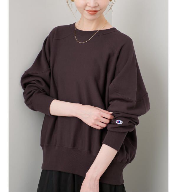 SLOBE IENA「《予約》Champion/チャンピオン SLOBE別注 ラグランスウェット」|スウェット・ジャージ|