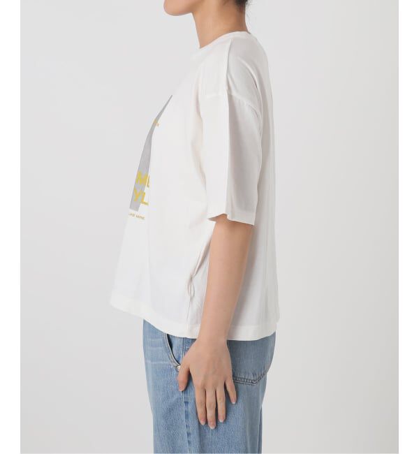 IENA「LOGOプリント PHOTO Tシャツ」|Tシャツ・カットソー|