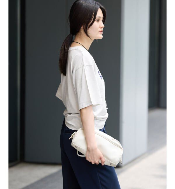 IENA「LOGOプリント PHOTO Tシャツ」|Tシャツ・カットソー|