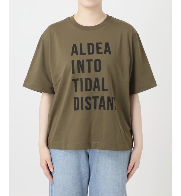 IENA「コットンフロントロゴTシャツ」|Tシャツ・カットソー|