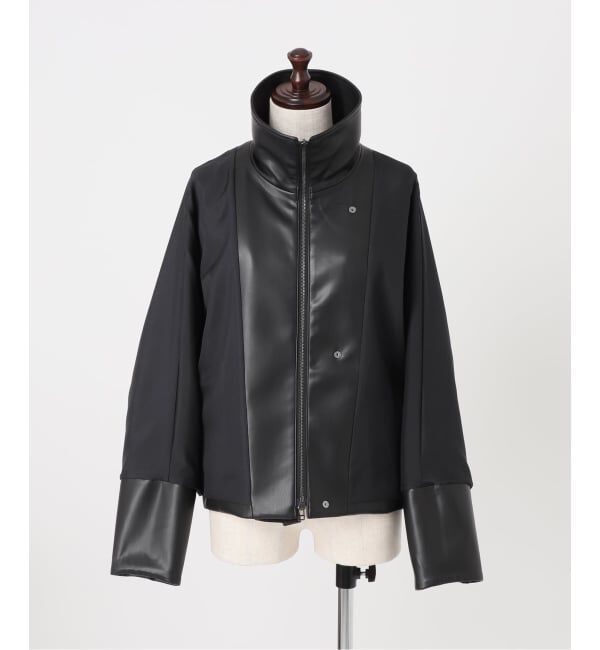 IENA「《予約》VACHEMENT/ヴァシュモン ECO LEATHER BZ ブルゾン VN-13A-409」|ライダースジャケット|