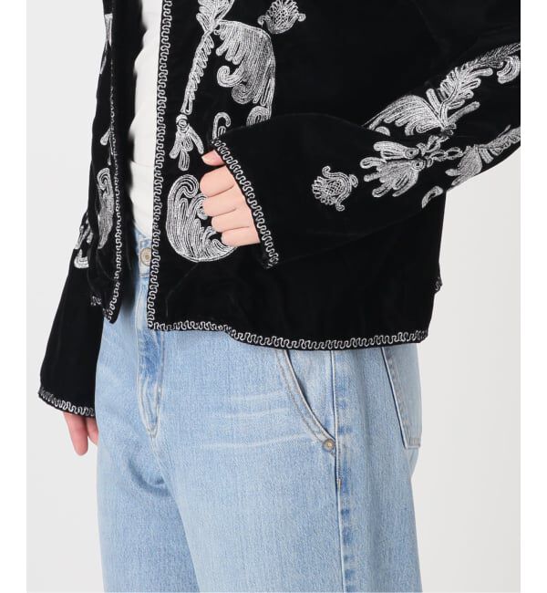 IENA「《予約》COUTURE D'ADAM/クチュールドアダム Velvet Embroidery JK 26AW-200」|その他|