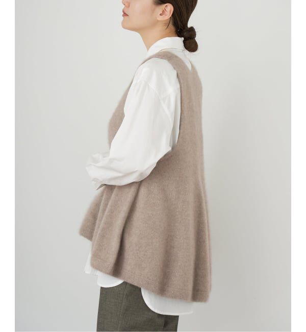 IENA「《追加予約》enrica/エンリカ FLARE KNIT TOP KNIT246」|ニット・セーター|