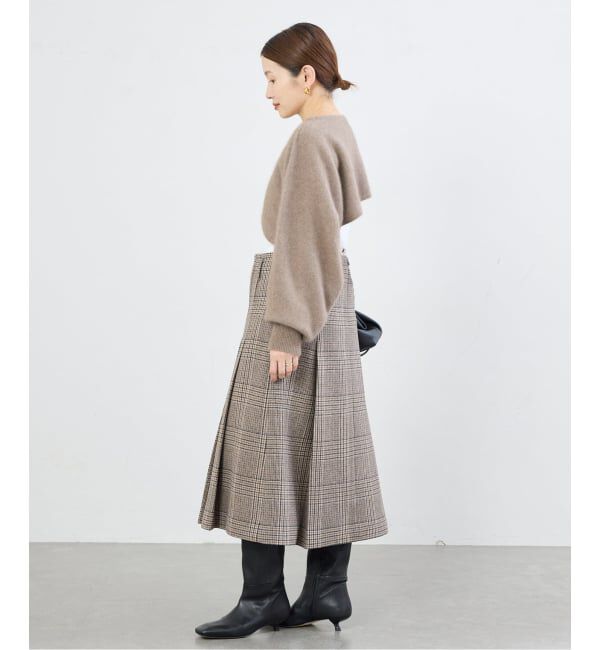 IENA「《予約》enrica/エンリカ LAYERED KNIT ニット KNIT296」|ニット・セーター|