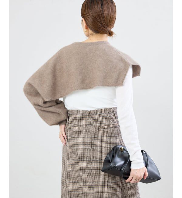 IENA「《予約》enrica/エンリカ LAYERED KNIT ニット KNIT296」|ニット・セーター|