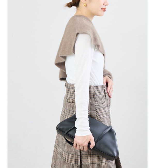 IENA「《予約》enrica/エンリカ LAYERED KNIT ニット KNIT296」|ニット・セーター|