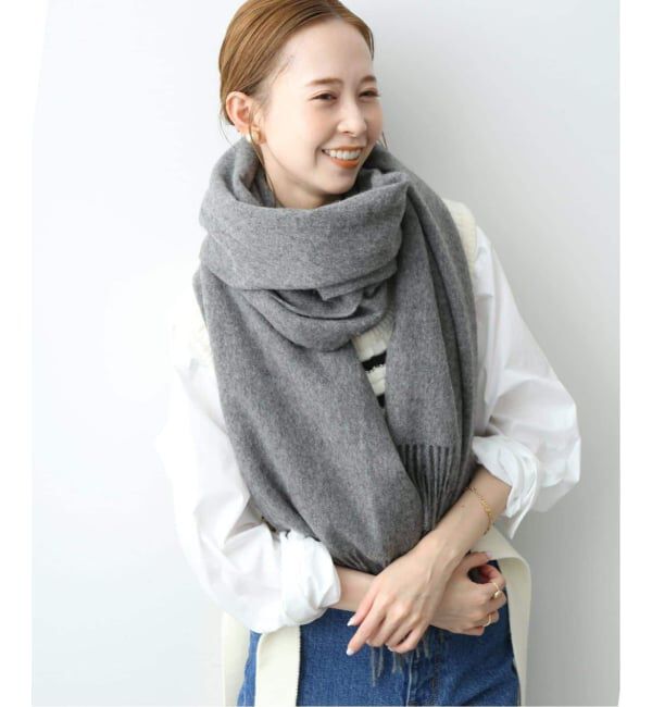 SLOBE IENA「《追加予約》TWEED MILL/ツイードミル ストール」|ストール|