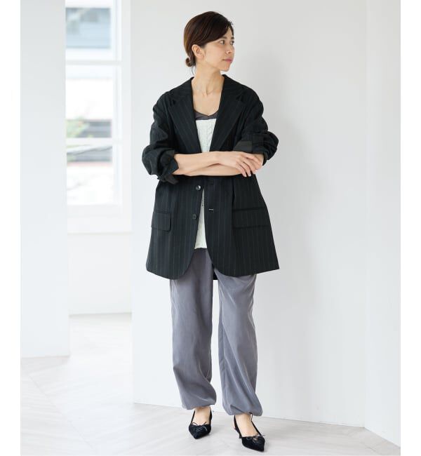 IENA「《予約》COUTURE D'ADAM/クチュールドアダム 別注 CashmereBlendStripe JK 26AW-013」|その他|