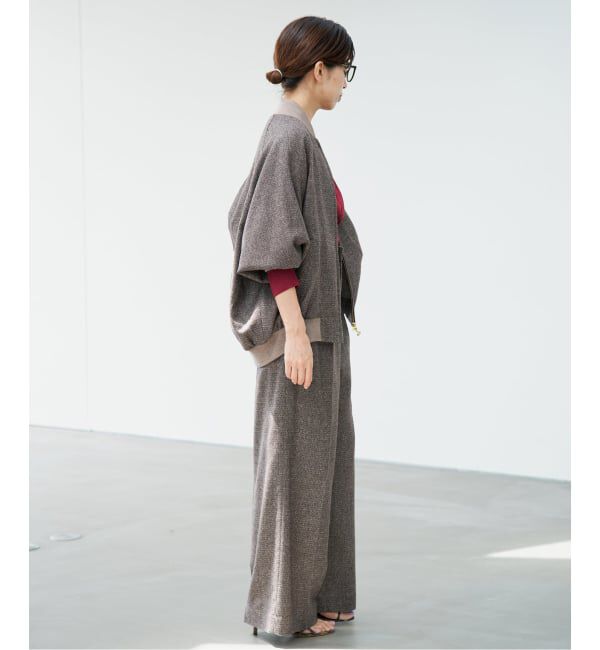 IENA「《予約》COUTURE D'ADAM/クチュールドアダム 別注 Italian Tweed Tunkers 26AW-030」|その他|