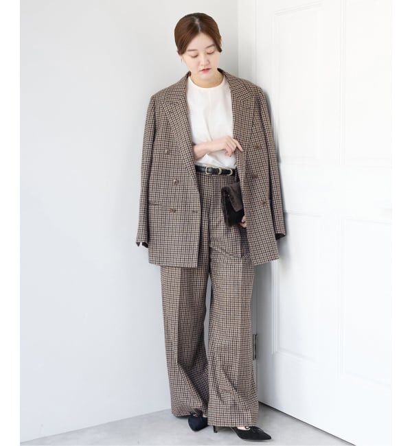 IENA「《予約》COUTURE D'ADAM/クチュールドアダム 別注 Shepherd Check JK 26AW-005」|テーラードジャケット|