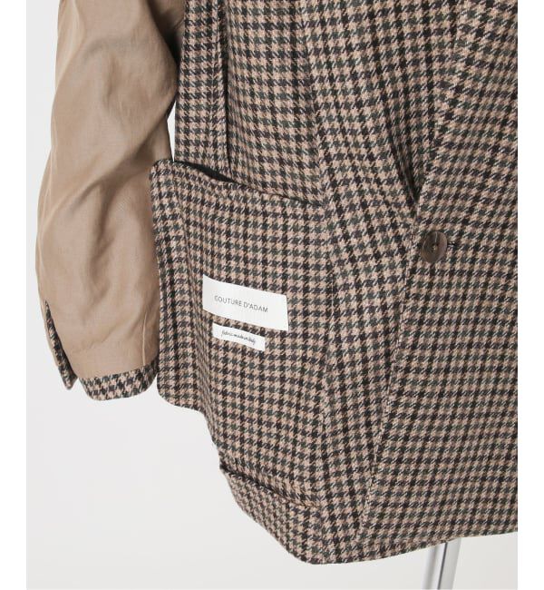 IENA「《予約》COUTURE D'ADAM/クチュールドアダム 別注 Shepherd Check JK 26AW-005」|テーラードジャケット|
