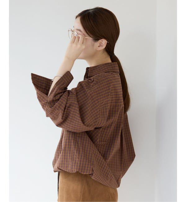 IENA「《予約》オーガニックコットンドロストシャツ」|シャツ・ブラウス|