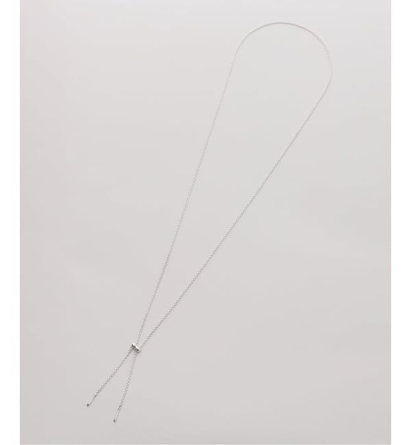 VERMEIL par iena「PLOW プラウ ネックレス SILVER 90cm NE230111SNO」|ネックレス|