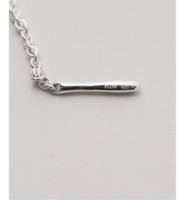 VERMEIL par iena「PLOW プラウ ネックレス SILVER 90cm NE230111SNO」|ネックレス|