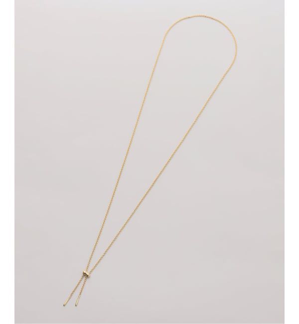 VERMEIL par iena「PLOW プラウ ネックレス GOLD 90cm RG2310071YNO」|ネックレス|