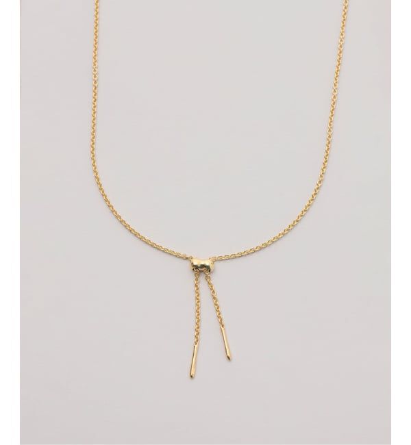 VERMEIL par iena「PLOW プラウ ネックレス GOLD 90cm RG2310071YNO」|ネックレス|