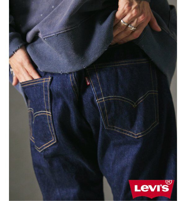 JOURNAL STANDARD relume「LEVI&rsquo;S(R)/リーバイス(R) 別注 501(R) Selvedge RIGID L32」|デニム|ネイビー