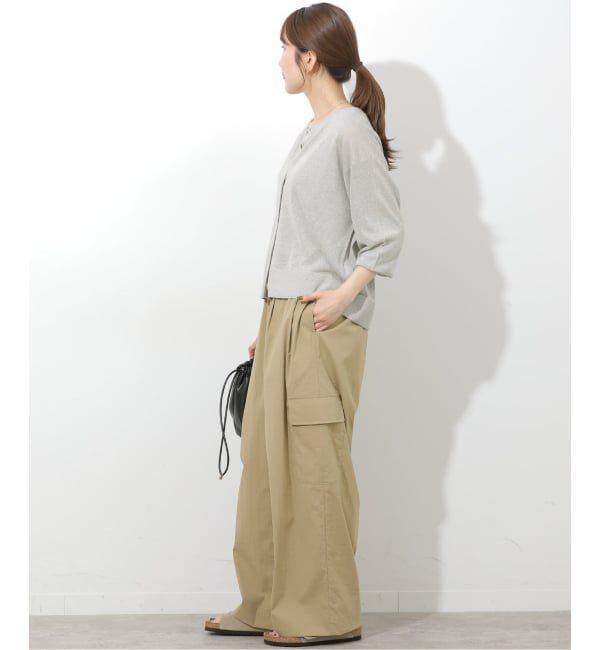 JOURNAL STANDARD relume「《追加》ウォッシャブルクロップドカーディガン」|カーディガン|