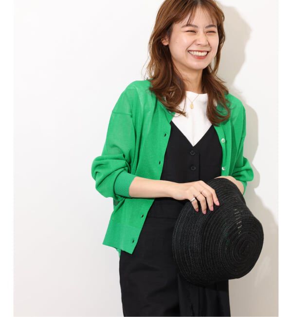 JOURNAL STANDARD relume「《追加》ウォッシャブルクロップドカーディガン」|カーディガン|