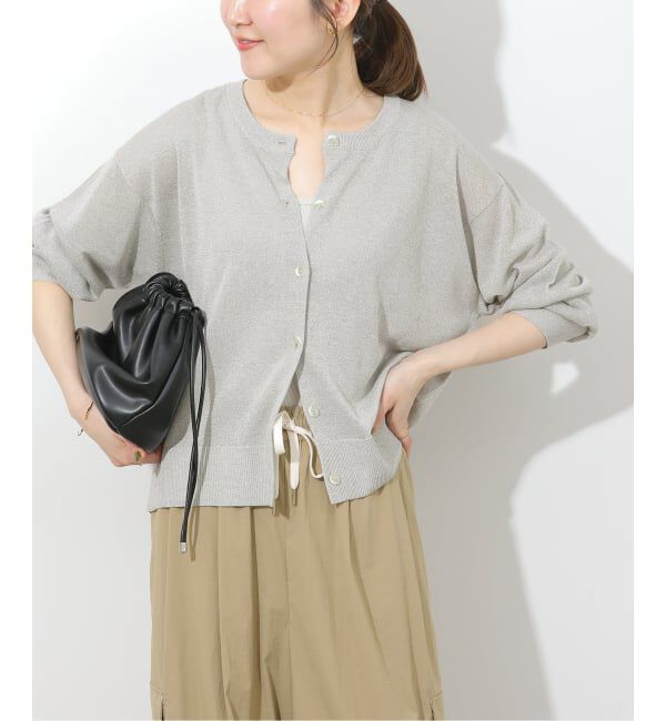 JOURNAL STANDARD relume「《追加》ウォッシャブルクロップドカーディガン」|カーディガン|グレーA