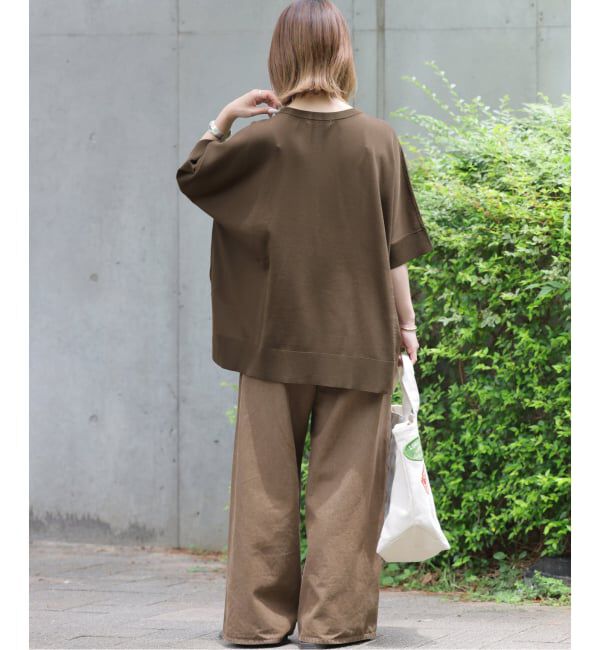 JOURNAL STANDARD relume「《追加5》接触冷感 / ウォッシャブルクールポンチョプルオーバー」|ニット・セーター|