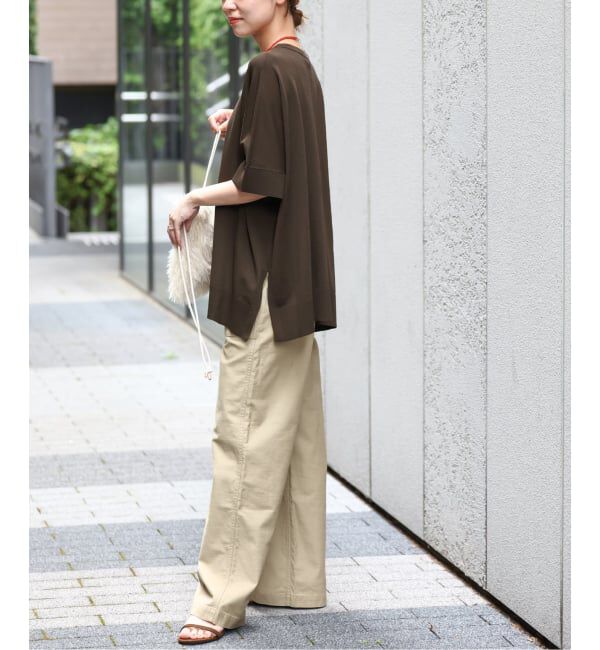 JOURNAL STANDARD relume「《追加5》接触冷感 / ウォッシャブルクールポンチョプルオーバー」|ニット・セーター|