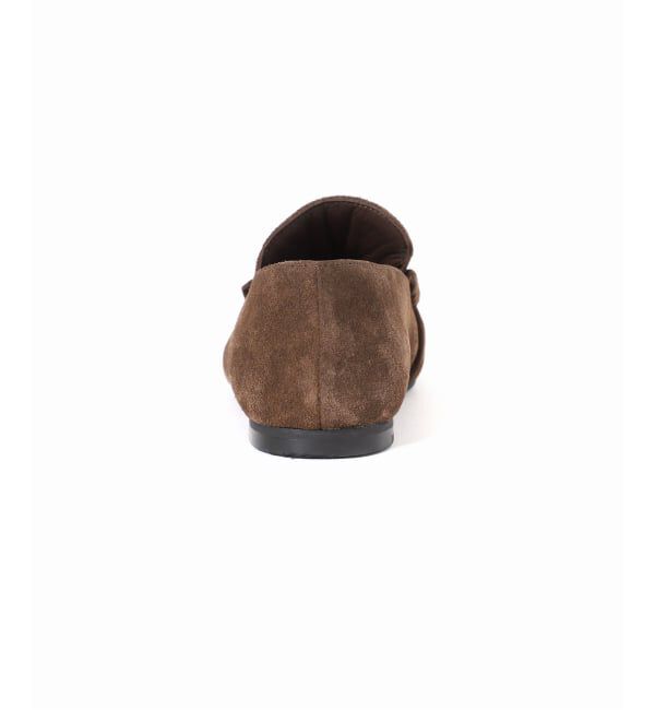 journal standard L'essage「【ALOHAS / アロハス】Aven Suede Brown Leather Loafers：ローファー」|ローファー|