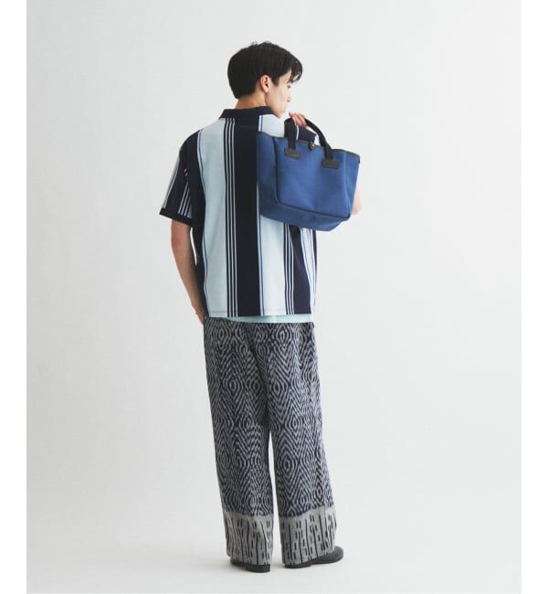 JOURNAL STANDARD「FRED PERRY / フレッドペリー 別注 ストライプ ピケ ポロシャツ」|ポロシャツ|