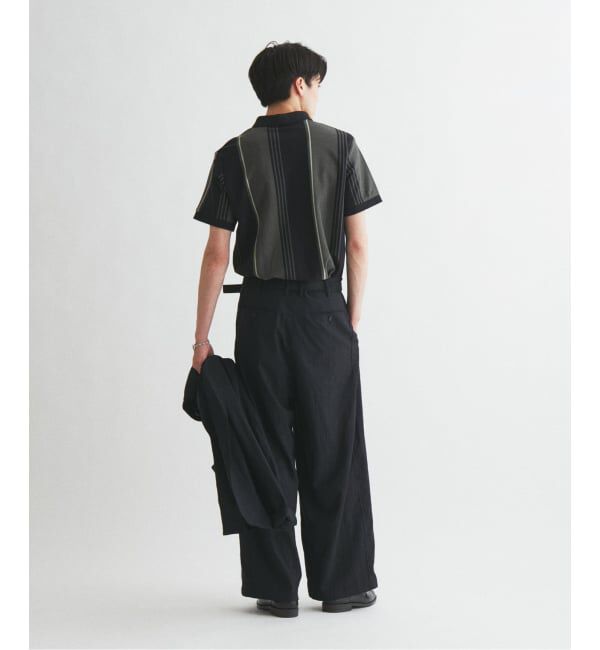 JOURNAL STANDARD「FRED PERRY / フレッドペリー 別注 ストライプ ピケ ポロシャツ」|ポロシャツ|