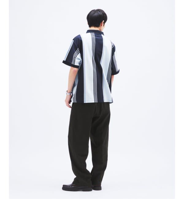 JOURNAL STANDARD「FRED PERRY / フレッドペリー 別注 ストライプ ピケ ポロシャツ」|ポロシャツ|