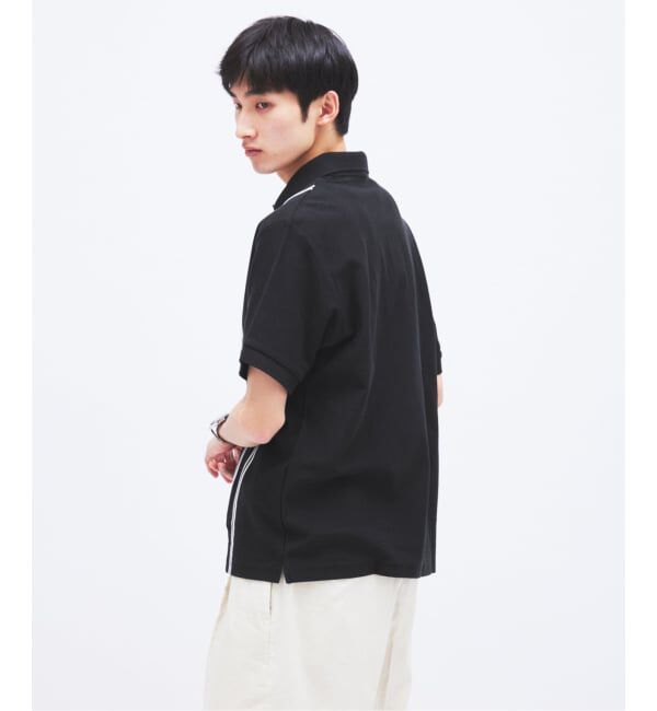 JOURNAL STANDARD「FRED PERRY / フレッドペリー 別注 ストライプ ピケ ポロシャツ」|ポロシャツ|