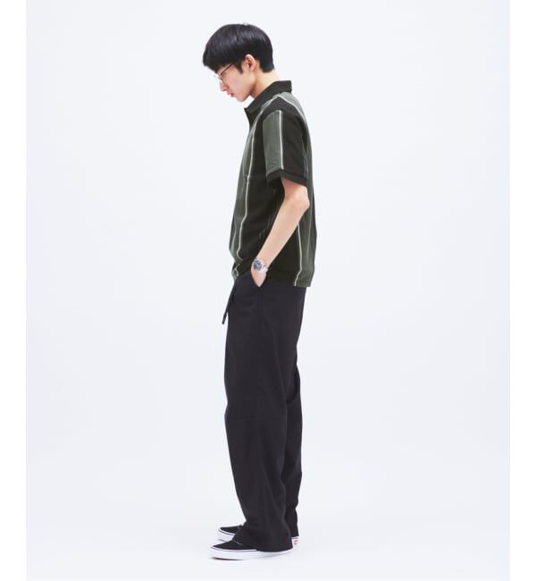 JOURNAL STANDARD「FRED PERRY / フレッドペリー 別注 ストライプ ピケ ポロシャツ」|ポロシャツ|