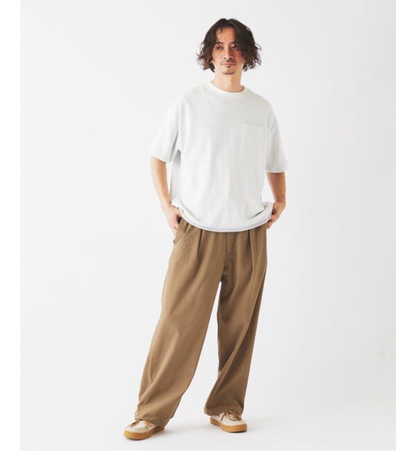 JOURNAL STANDARD relume「ミニ裏毛 コントラストカラー カットオフTシャツ」|Tシャツ・カットソー|