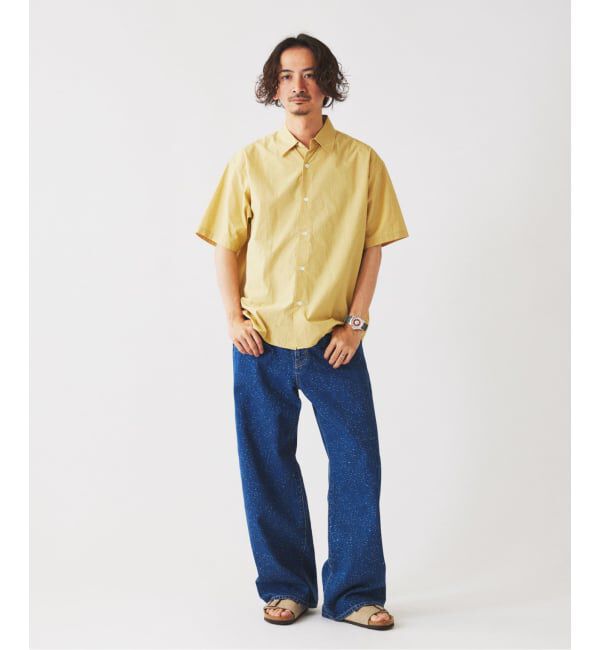 JOURNAL STANDARD relume「スモーキーデニム 11oz フェード ワイドパンツ」|デニム|