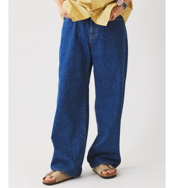 JOURNAL STANDARD relume「スモーキーデニム 11oz フェード ワイドパンツ」|デニム|