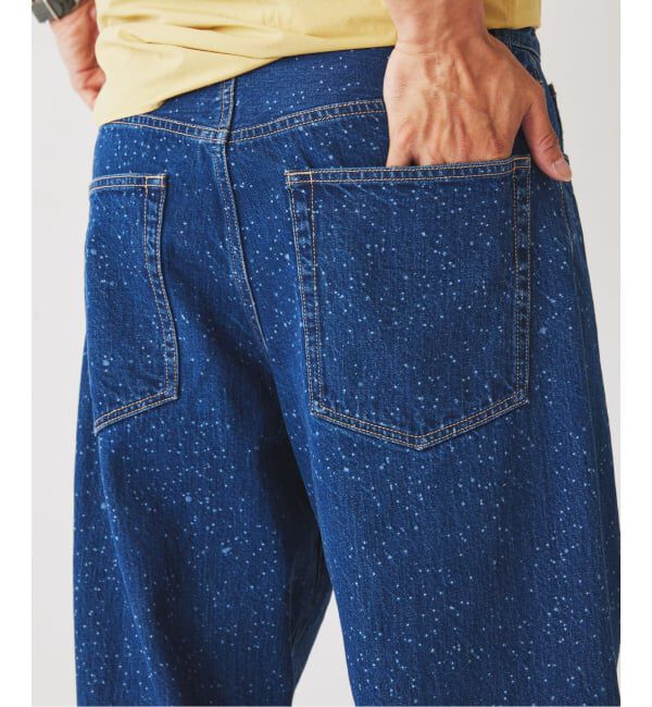 JOURNAL STANDARD relume「スモーキーデニム 11oz フェード ワイドパンツ」|デニム|