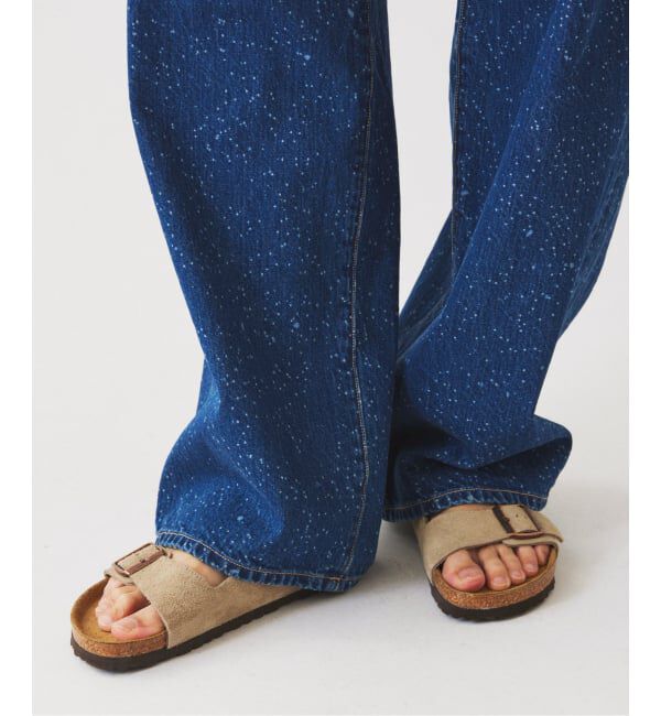 JOURNAL STANDARD relume「スモーキーデニム 11oz フェード ワイドパンツ」|デニム|