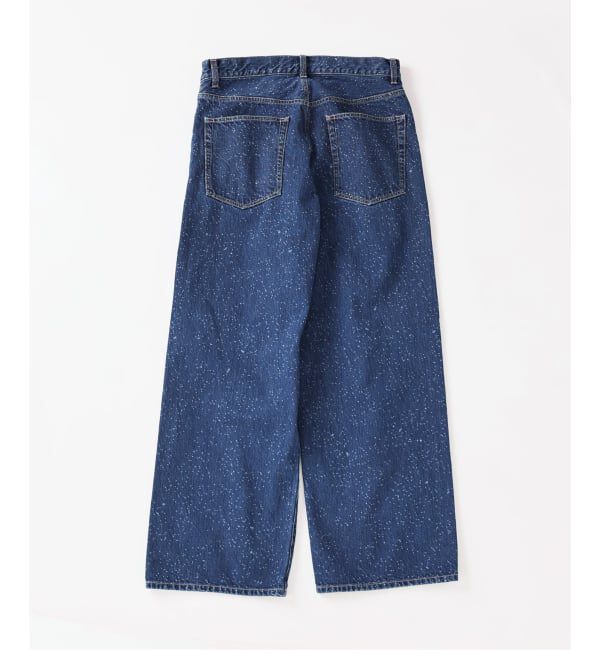 JOURNAL STANDARD relume「スモーキーデニム 11oz フェード ワイドパンツ」|デニム|
