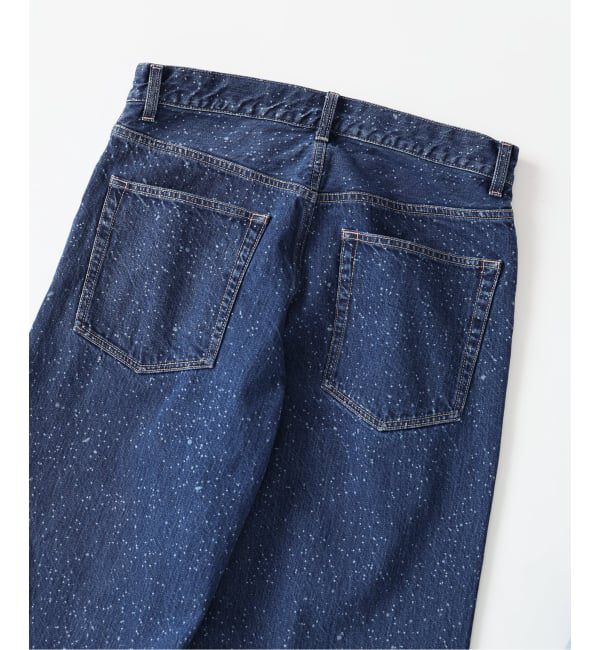 JOURNAL STANDARD relume「スモーキーデニム 11oz フェード ワイドパンツ」|デニム|