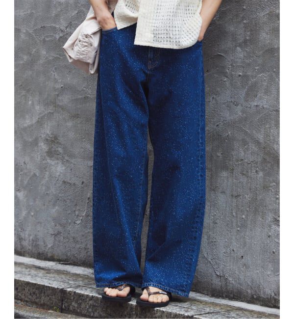 JOURNAL STANDARD relume「スモーキーデニム 11oz フェード ワイドパンツ」|デニム|