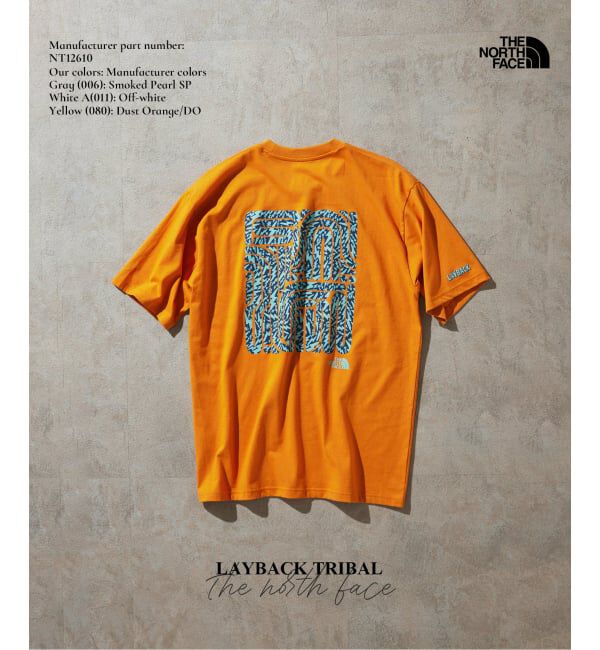 JOURNAL STANDARD relume「THE NORTH FACE / ノースフェイス レイバックトライバルティー」|Tシャツ・カットソー|イエロー