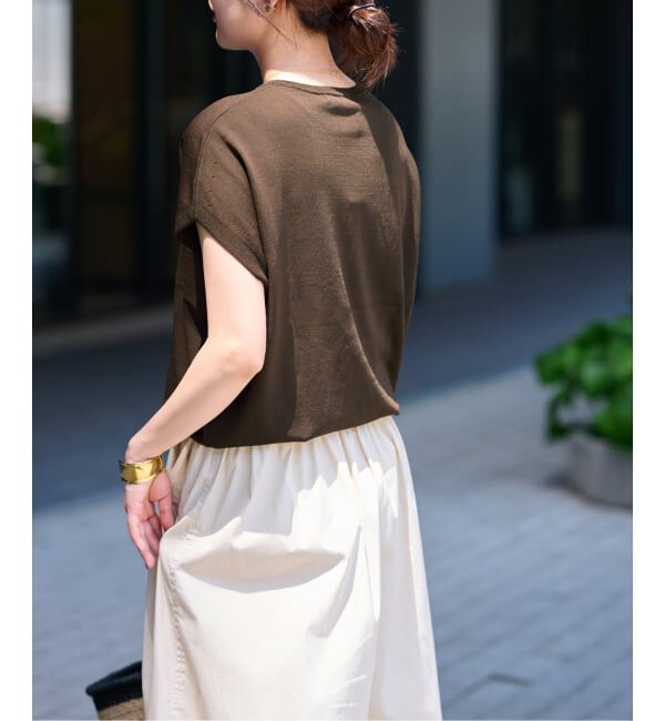 JOURNAL STANDARD relume「《一部WEB限定追加 / 新色》接触冷感 / ウォッシャブルクールプルオーバー」|ニット・セーター|