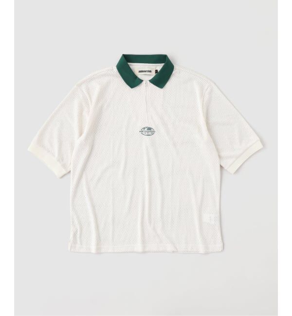 JOURNAL STANDARD「METALWOOD / メタルウッド QUARTER ZIP JERSEY ポロシャツ」|ポロシャツ|ナチュラル