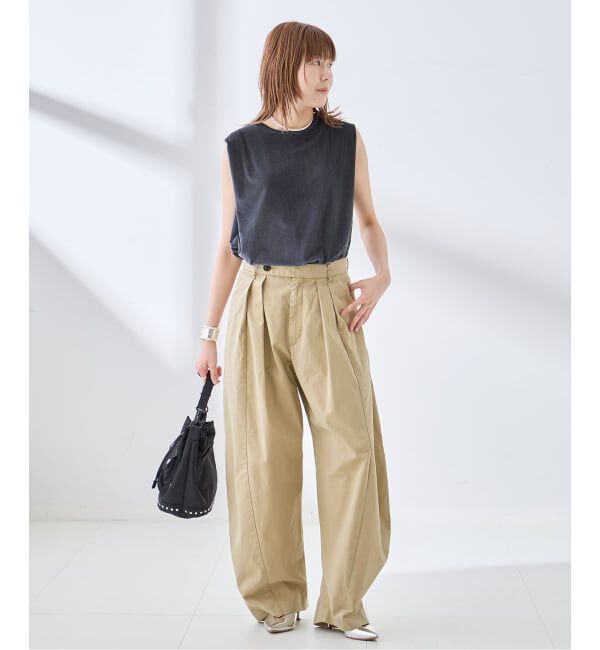 journal standard L'essage「BALLOONワイドチノパンツ」|チノ|
