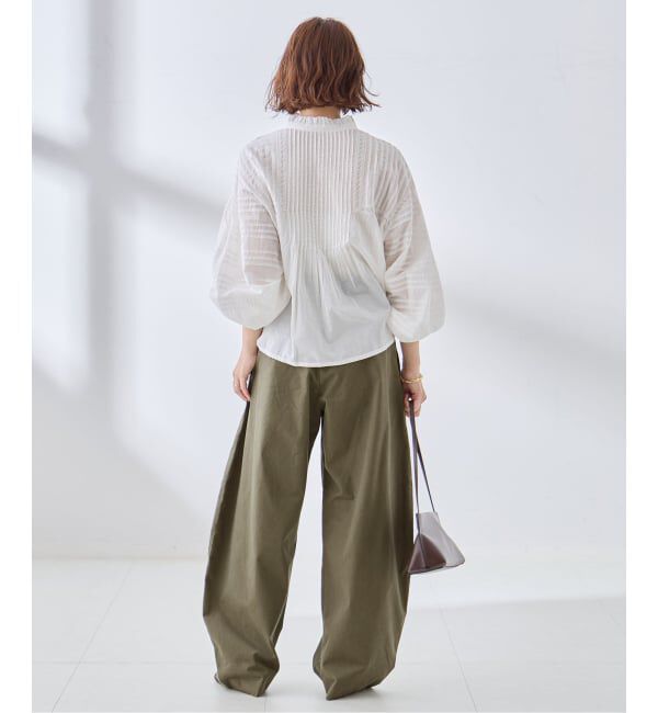 journal standard L'essage「BALLOONワイドチノパンツ」|チノ|