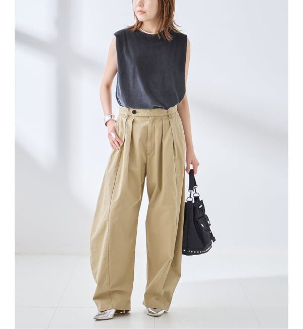journal standard L'essage「BALLOONワイドチノパンツ」|チノ|