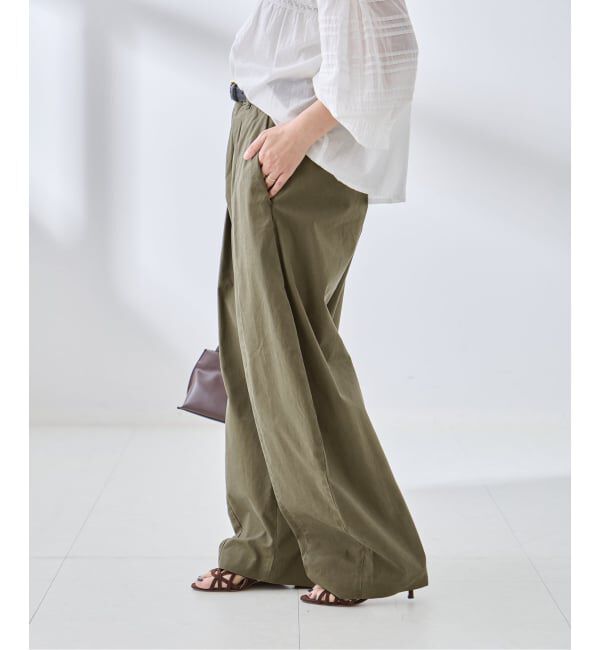 journal standard L'essage「BALLOONワイドチノパンツ」|チノ|