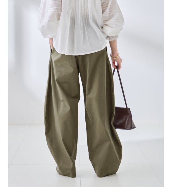 journal standard L'essage「BALLOONワイドチノパンツ」|チノ|
