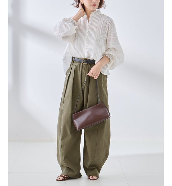 journal standard L'essage「BALLOONワイドチノパンツ」|チノ|